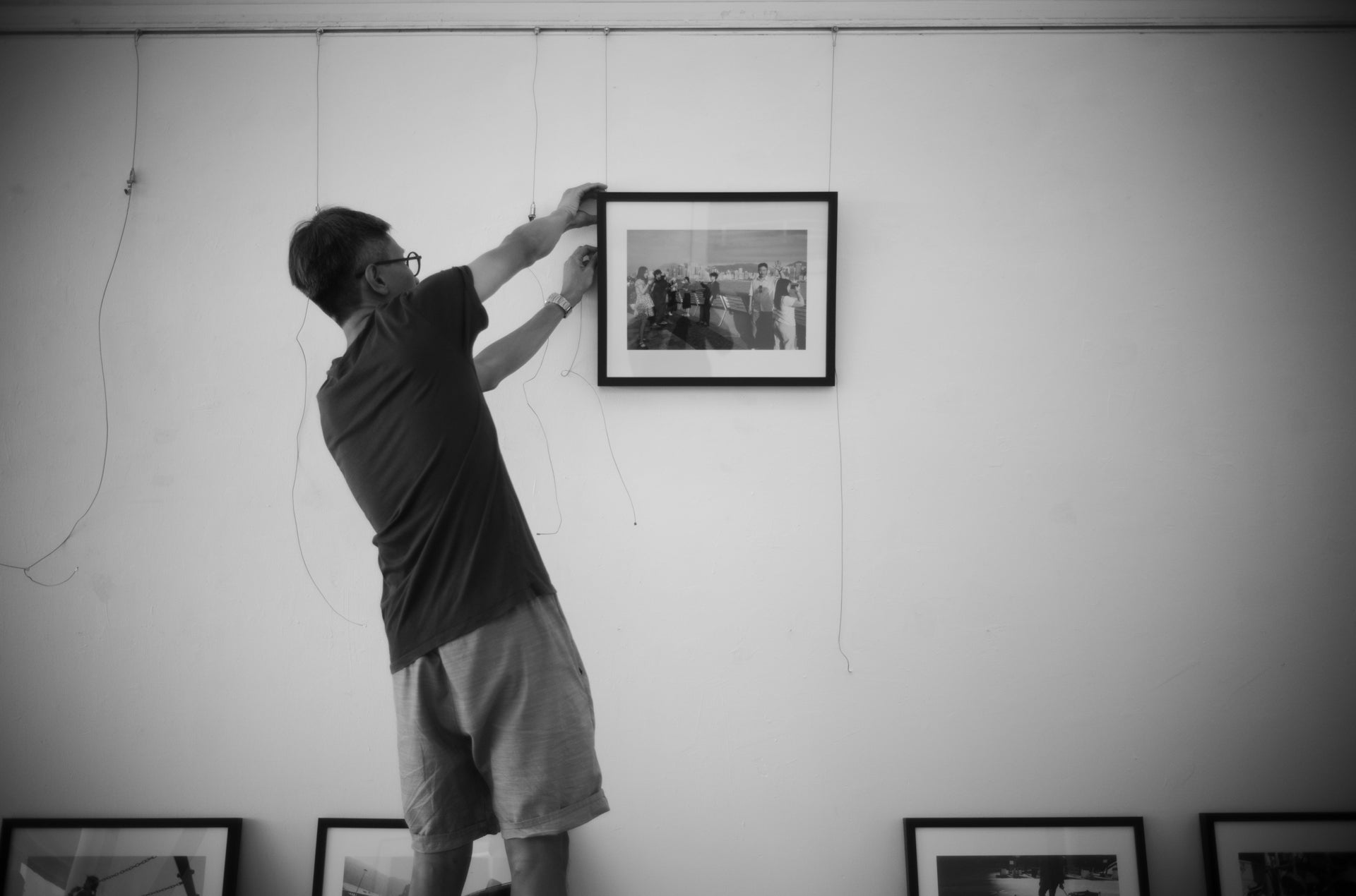 a Photo Exhibition: the person behind the camera