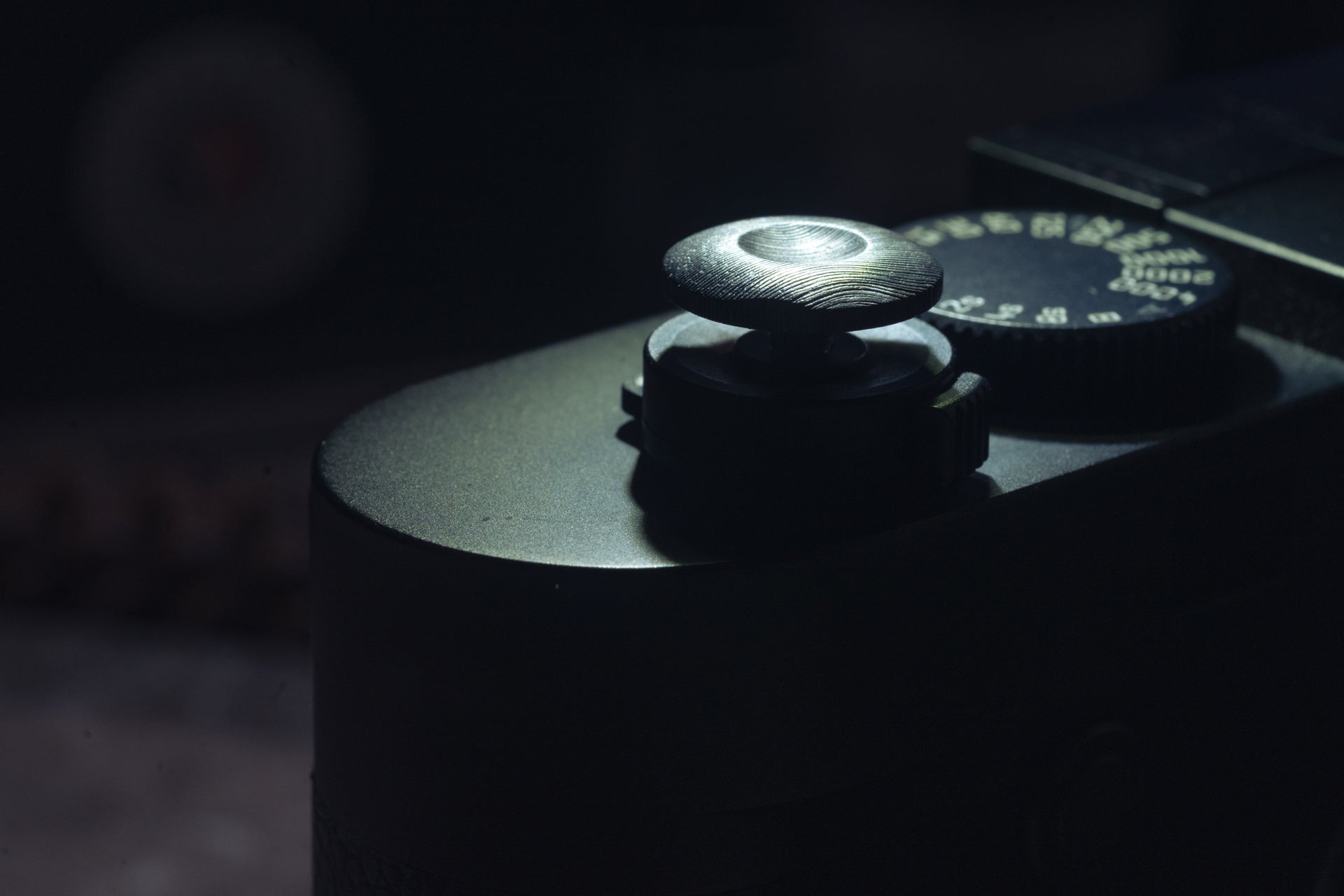 Damascu Steel soft shutter release button