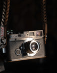braided leather camera strap for Leica M