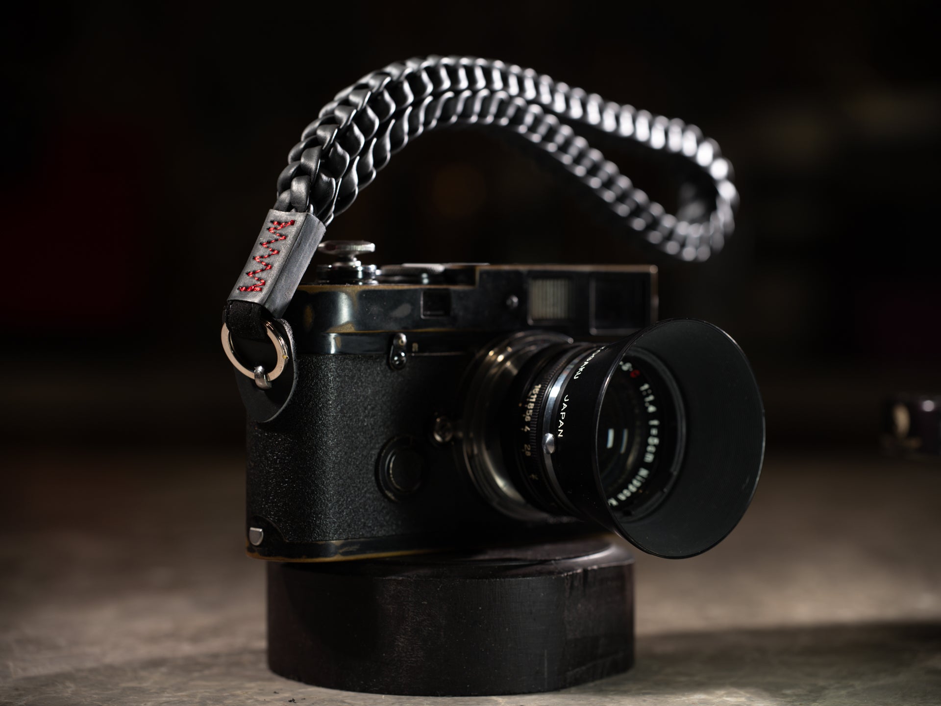 Leather Braided Wrist Strap: Braidy Extra - Shutter Alliance