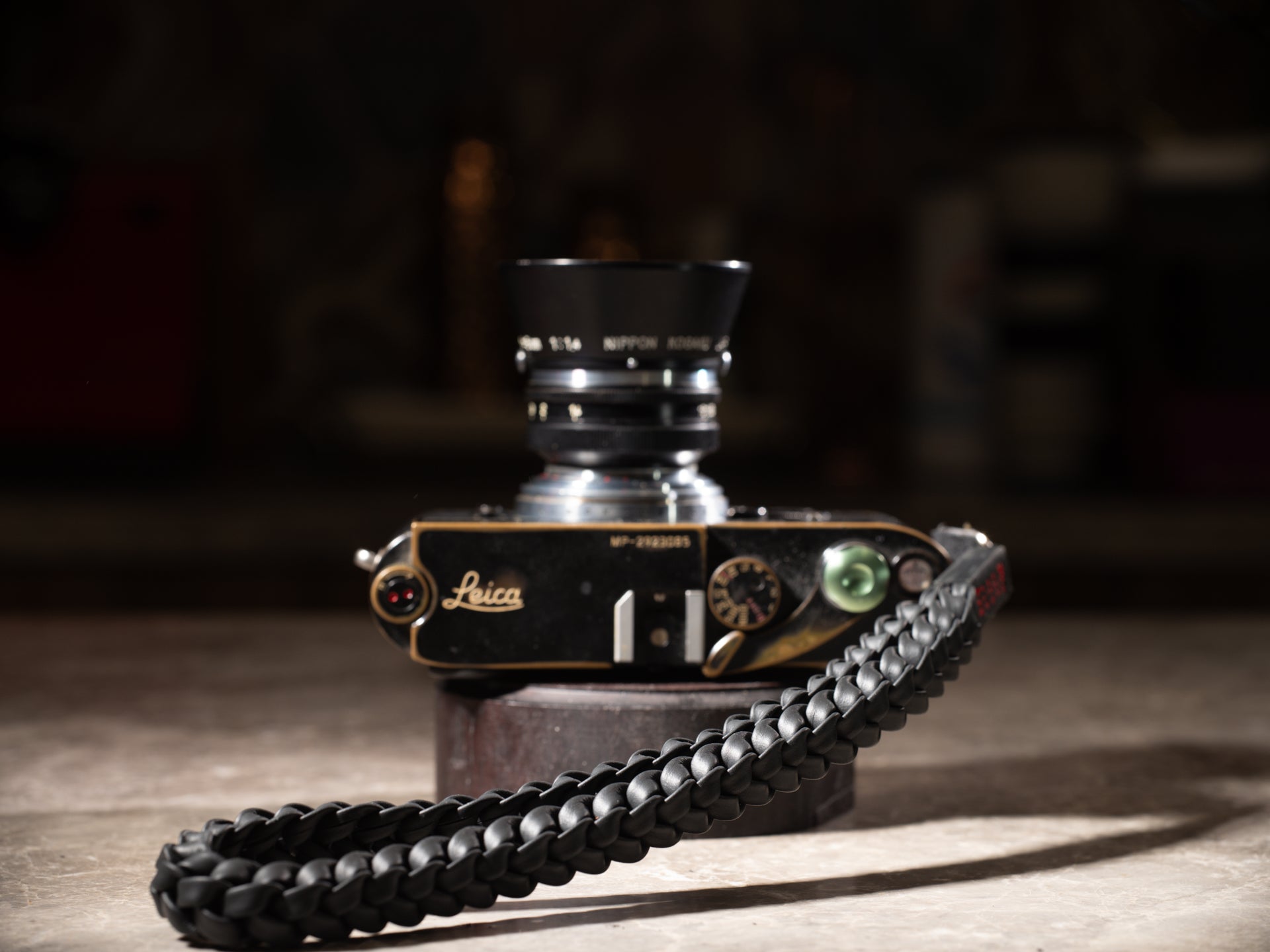 Leather Braided Wrist Strap: Braidy Extra - Shutter Alliance