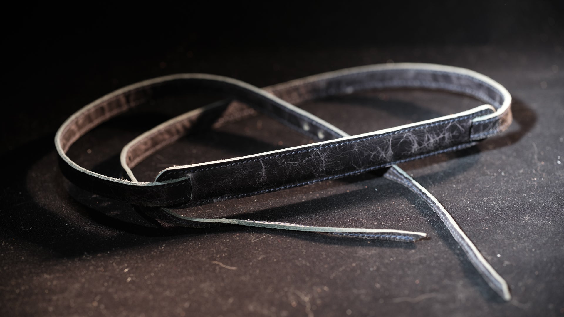 leather camera strap