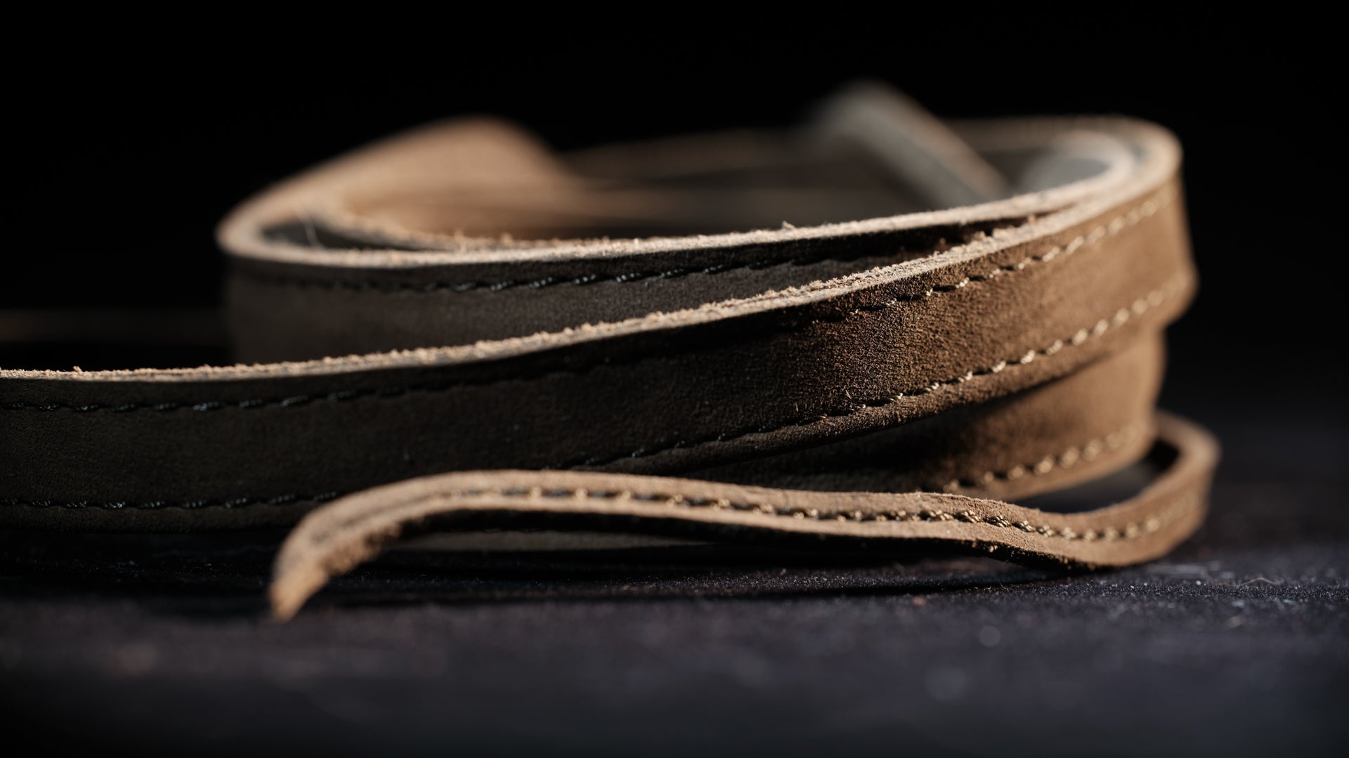 leather camera strap