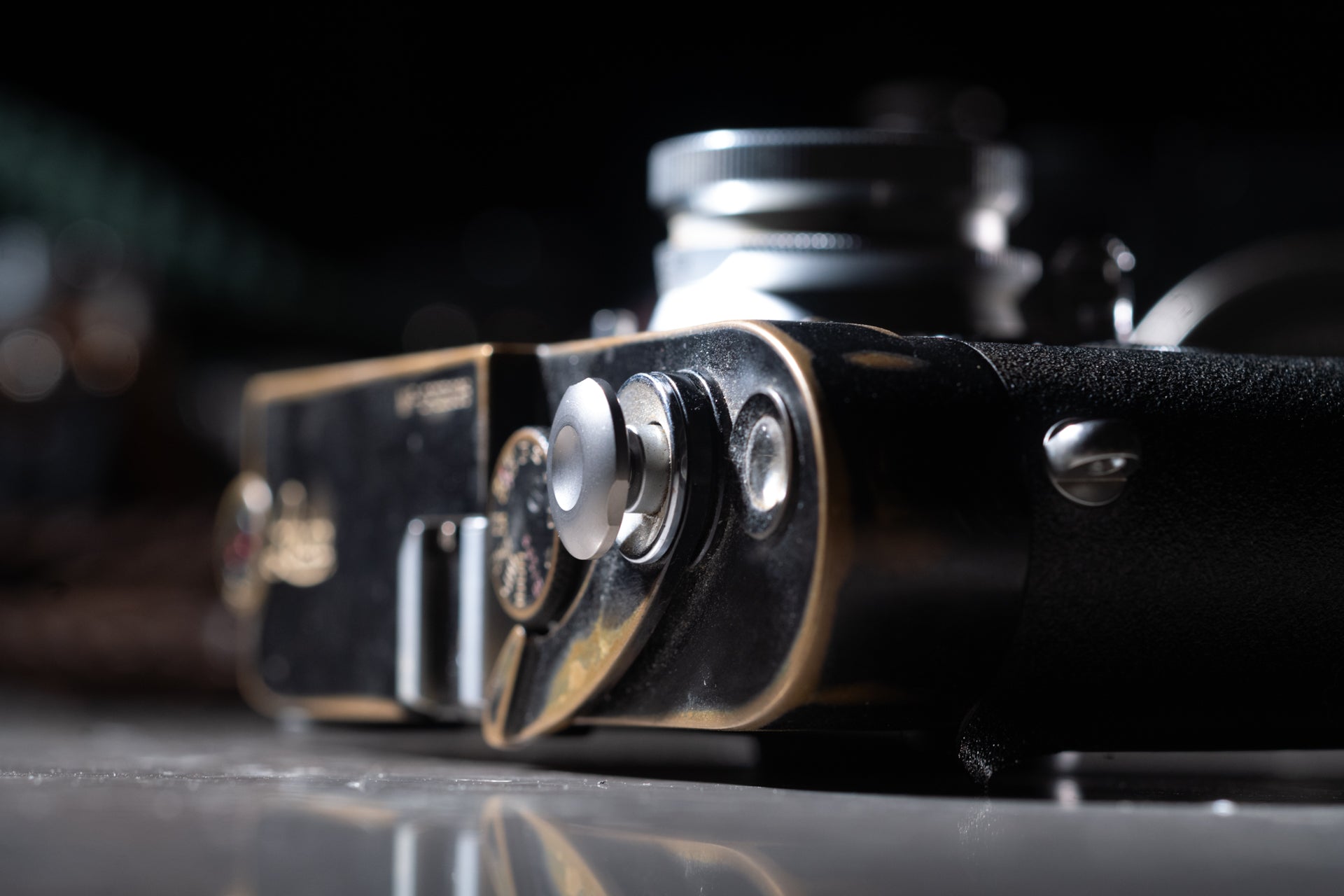 Soft Shutter Release Button: Titanium - Shutter Alliance