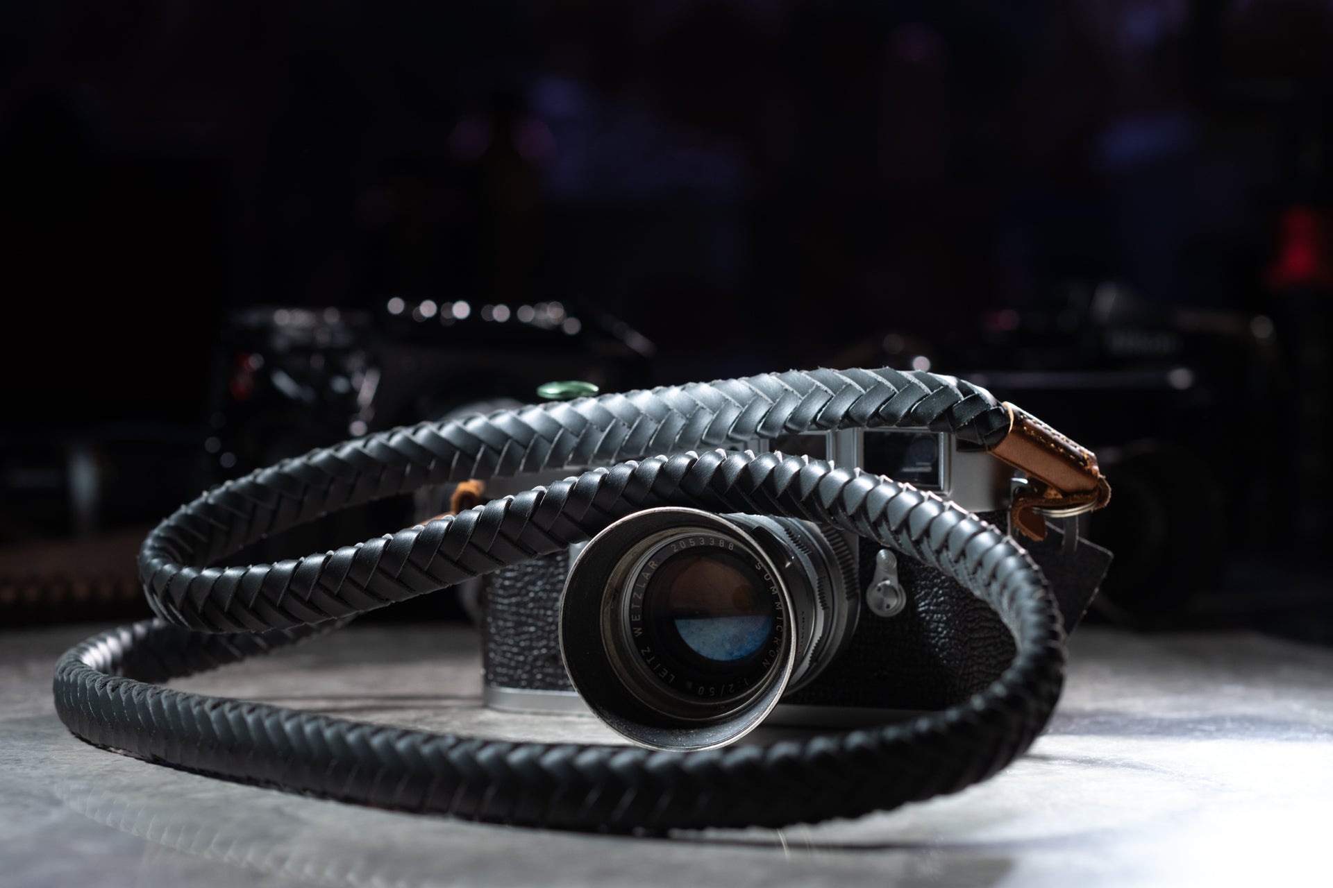 leather camera strap for Leica M3
